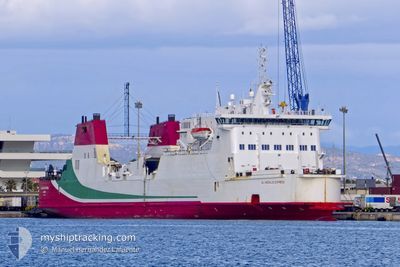 AL ANDALUS EXPRESS - Ro-Ro/Passenger Ship (IMO: 8512152, MMSI: 209011000) |  MyShipTracking