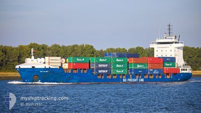 Bg Ruby Container Ship Imo Mmsi Myshiptracking