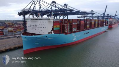 ALEXANDRA MAERSK - Cargo D (IMO: 9948786, MMSI: 219634000) | MyShipTracking
